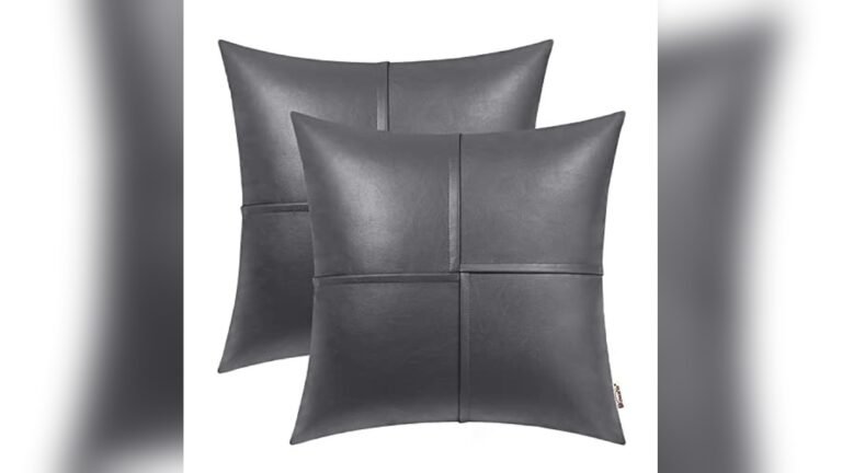 Best Throw Pillows for Grey Leather Couch