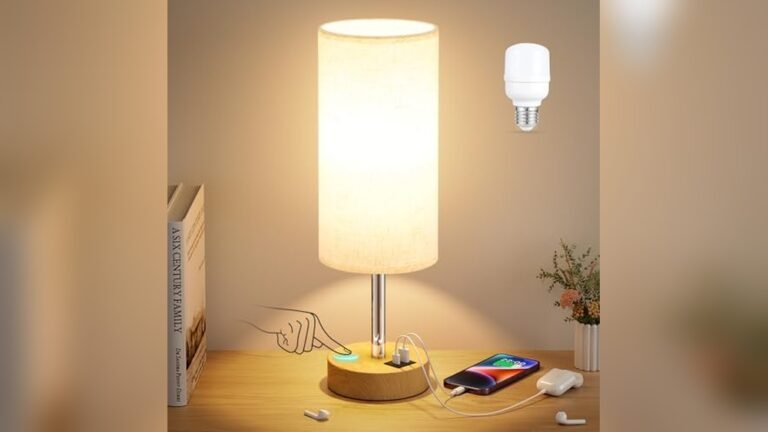 Best Touch Lamps for Bedroom Nightstand