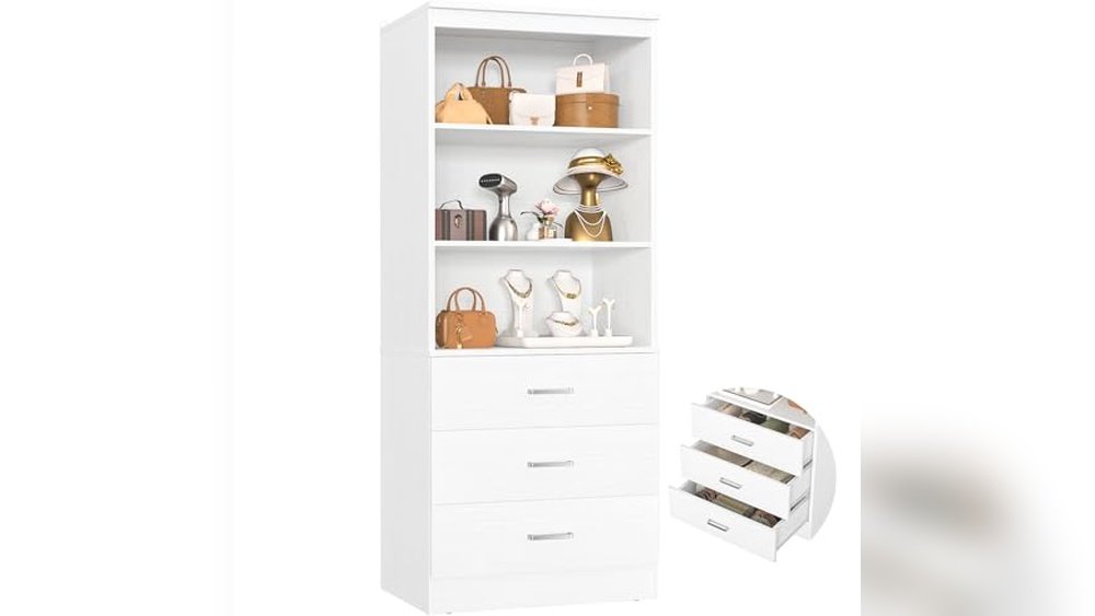 best unfinished drawers for closet
