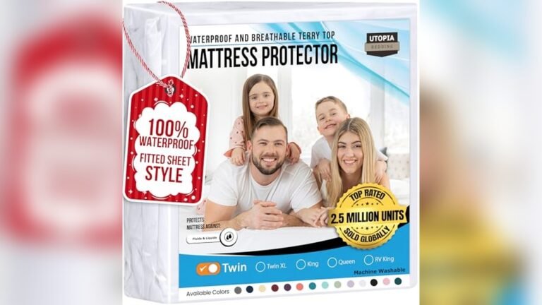 Best Waterproof Mattress Cover for Bedwetting