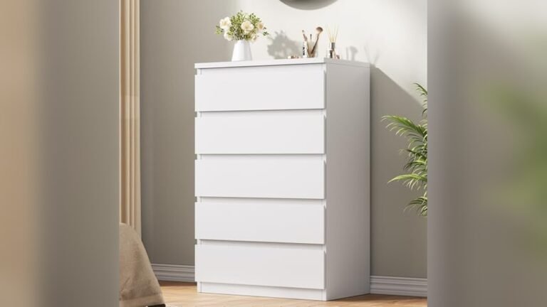 best white chest of drawers for closet