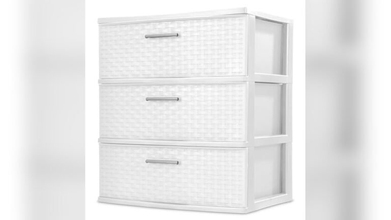 best white plastic drawers for clothes