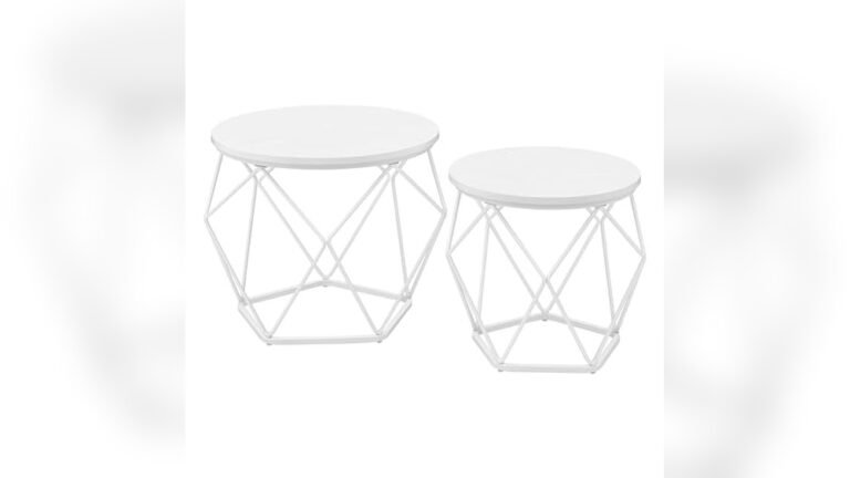 Best White Round Tray for Coffee Table