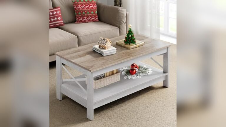 Best White Washed Coffee Table for Living Room