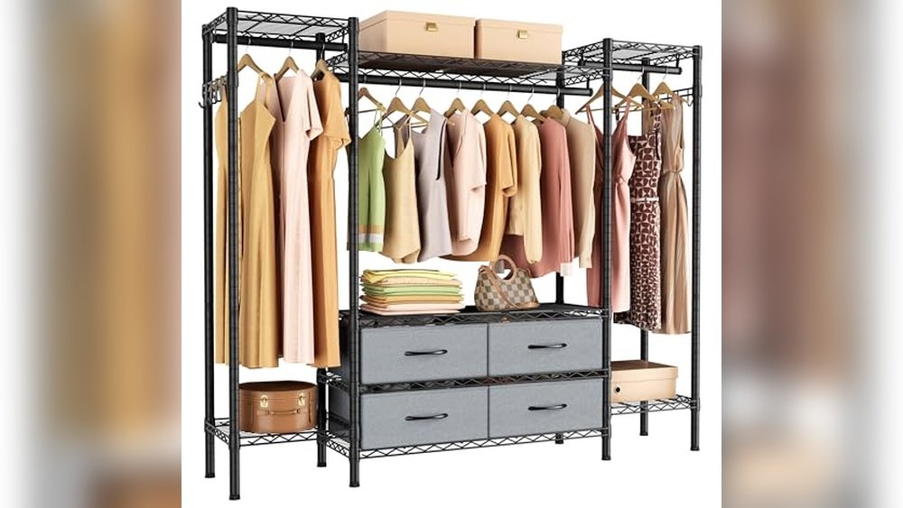 best wire rack drawers for closet