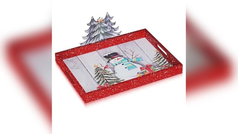 How to Decorate Coffee Table Tray for Christmas