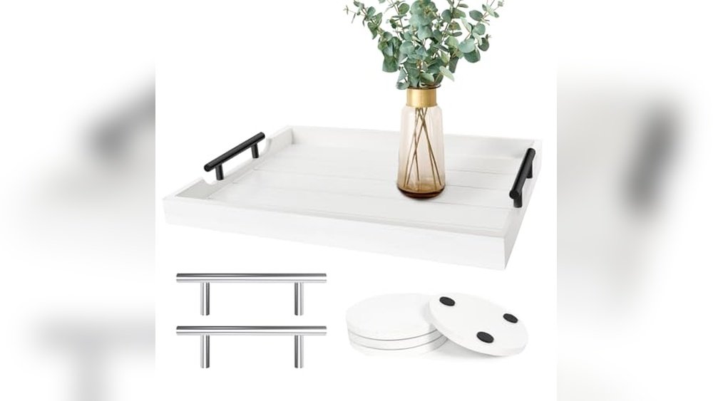 White Tray for Coffee Table