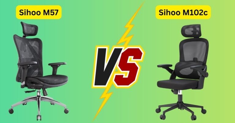 Sihoo M57 vs M102c True Home Office Test