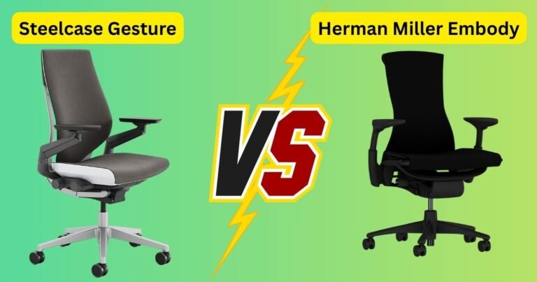 Steelcase Gesture vs Embody After Long Use Review