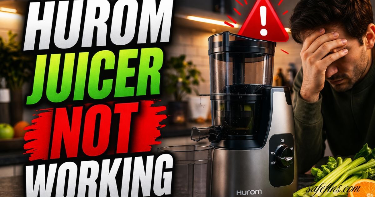 Hurom Juicer Not Working? What I Experienced and How I Fixed It