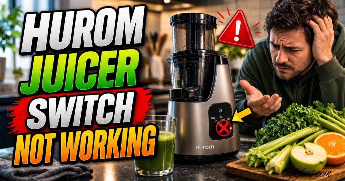 Hurom Juicer Switch Not Working – and How I Fixed It