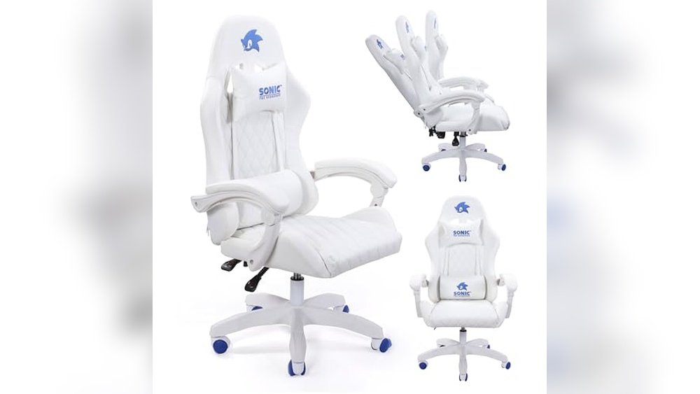 Best Chair for Gaming under 100: Sonic the Hedgehog Ergonomic Recliner