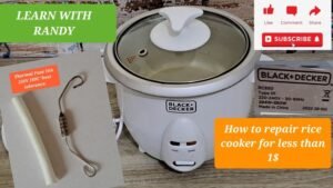 Black And Decker Rice Cooker Light Not Working