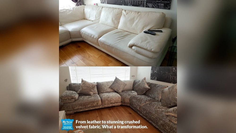 Can a Leather Sofa Be Reupholstered in Fabric? Expert Guide