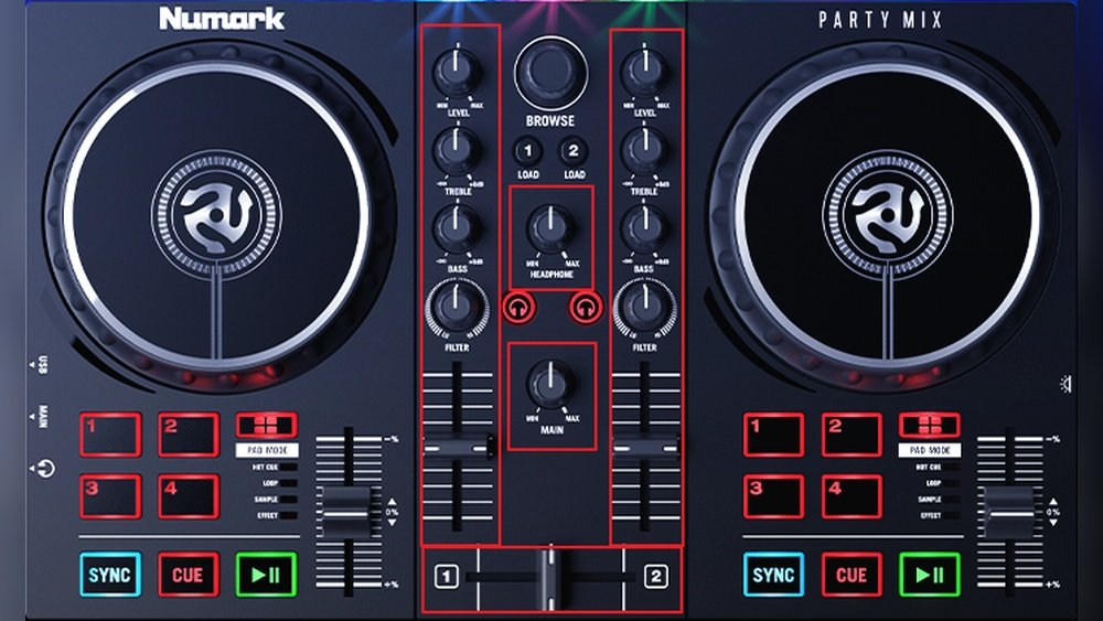 Numark Party Mix Not Working