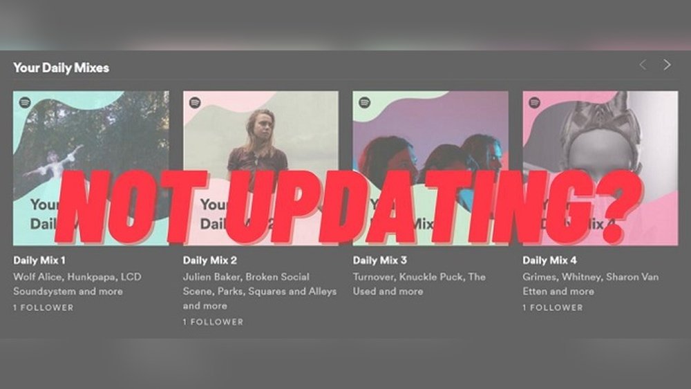 Spotify Daily Mix Not Working