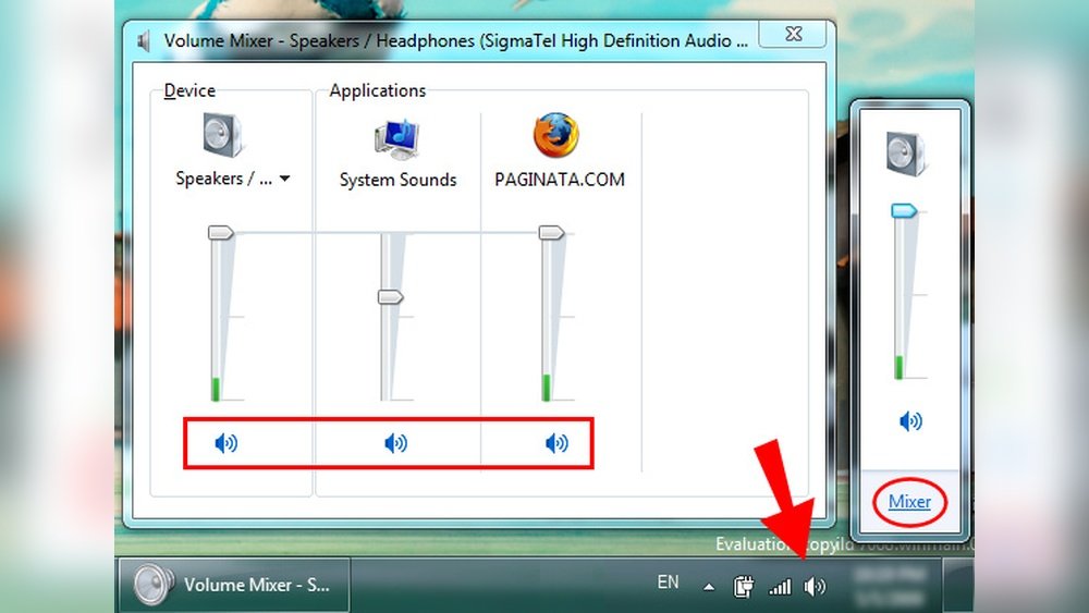 Volume Mixer Windows 7 Not Working