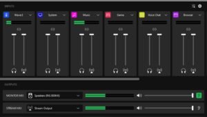 Wave Link Monitor Mix Not Working