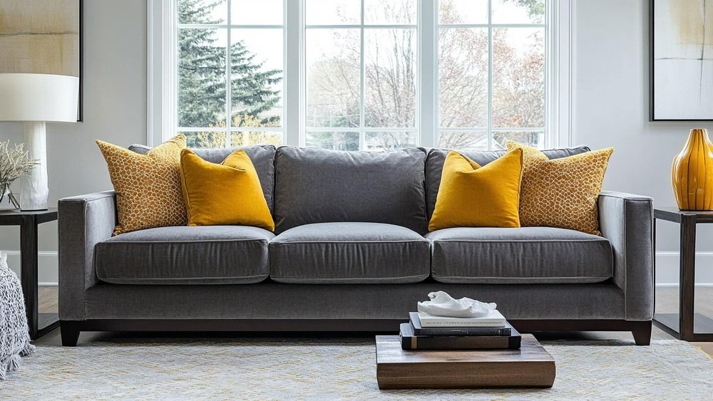 What Color Pillows for Gray Couch: Best Combinations for 2024