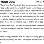 What Does Curb Your Dog Mean? Understanding the Common Sign