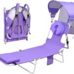 Best Beach Chair for Reading: Ultimate Comfort with Adjustable Sun Canopy