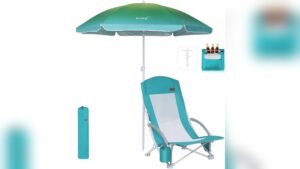 Best Beach Chair With Umbrella for Adults: Comfort Meets Portability