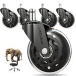 Best Chair Casters for Hardwood Floors: Smooth, Quiet, Heavy-Duty Wheels