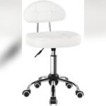 Best Chair for Estheticians: Ergonomic Swivel Stool with Back Support