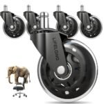 Best Chair Wheels for Carpet: Smooth, Durable, and Universal Fit Options