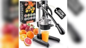 Best Citrus Juicer Manual for Effortless Fresh Juice Extraction