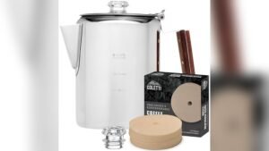 Best Coffee for Camping Percolator: Coletti Bozeman 9-Cup Bundle Review