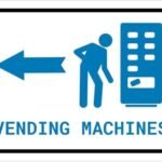 Best Coffee Vending Machine for Office: Vintage Directional Sign Decor
