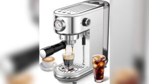 Best Espresso Machine for Small Coffee Shop: Top Compact Stainless Steel Picks
