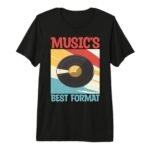 Best Format for Blender: Vinyl Records Premium Tri-blend T-Shirt Review
