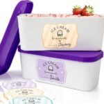 Best Freezer Containers for Homemade Ice Cream: Top Stackable Storage Picks