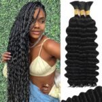 Best Human Hair Blend for Braiding: Top Quality Boho Curly Wave Bundles