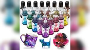 Best Inks for Blending: Top Alcohol Ink Sets for Vibrant Resin Art