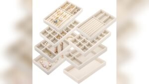 Best Jewelry Drawers for Closet: Top Stackable Velvet Organizer Trays