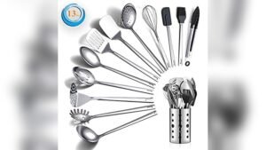 Best Kitchen Utensil Set for Stainless Steel Cookware: Top Durable Picks