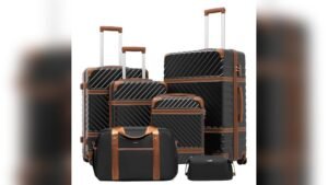 Best Luggage With Recessed Wheels for Effortless Travel and Durability