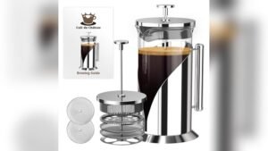 Best Material for French Press: Glass and Stainless Steel Combo Benefits