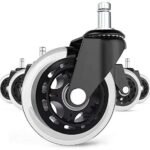 Best Office Chair Casters for Hardwood Floors: Quiet, Durable, Universal Fit