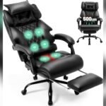 Best Office Chair for Leg Circulation with Massage and Foot Rest Features