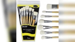 Best Paint Brush for Blending: GACDR Versatile Goat Hair Set Review