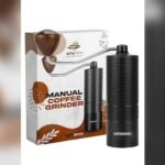 Best Portable Coffee Maker for Camping: Manual Stainless Steel Burr Grinder