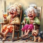 Best Rocking Chair for Seniors: Cozy Puzzle Moments with Yorkshire Terriers