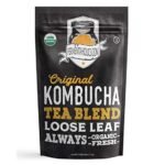 Best Tea Blend for Kombucha: Organic Black & Green Loose Leaf Mix