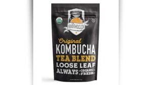 Best Tea Blend for Kombucha: Organic Black & Green Loose Leaf Mix