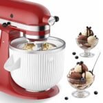 Best Vanilla Ice Cream Recipe for KitchenAid Ice Cream Maker Attachment