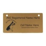 Female German Shepherd Names: Unique Ideas for Personalized Crate Tags